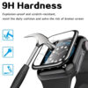 Apple watch 7/8 41mm skärmskydd 3d curve displayskydd