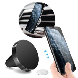 Magnet Mobilhållare Till Bilen Ventilationsgaller Bilhållare Svart