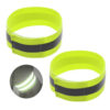 2-pack Reflexarmband Reflexer Kardborre Neon Gul