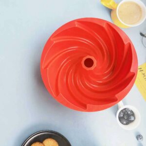 Spiral bakform tartform sockerkaksform silikon 6