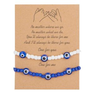 Vänskapsarmband Nazar Skyddande Öga 2st Onda Ögat Armband
