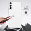 Galaxy s22 skyddsfilm för baksida kolfiber vinyl skin