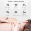Elektrisk nackmassage axelmassage ems - cervical massager