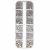 Rhinestone Nageldekorationer Kristall - Olika Storlekar I Ask