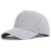 Grå Keps Sport Strapback Kardborrspänne