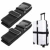 2-pack Bagagerem Bagageband Svart