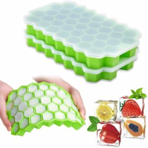 Stapelbar Isform Med Lock - Iskubsform Hexagon Bakform Silikon