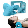 Nacksträckare Kudde Memoryfoam - Nack- Och Axelavslappning - Nackkudde