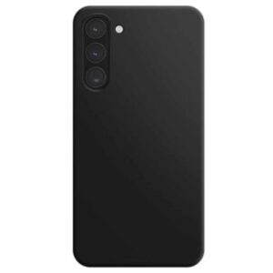 Tunt Galaxy S23 Skal Silikon Svart