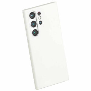 Galaxy S23 Ultra Skal Silikon Vit