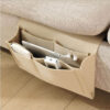 Förvaringsficka för soffa eller säng beige