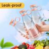 Portabel mixer - bärbar uppladdningsbar smoothie blender vit