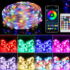 Smart julbelysning rgb led ljusslinga med app for julgran 10m 3