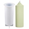 Silikon Ljusform DIY Stearinljus Hög Cylinder