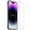 Heltäckande 2-Pack iPhone XS HD Skärmskydd Härdat Glas