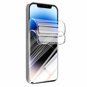2-Pack Heltäckande iPhone 13 Pro Max Skärmskydd Displayfilm Nano
