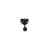 Piercing Örhänge Fake Plug 3mm Svart