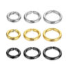 Fake piercing örhänge utan hål tjock ring guld 14mm