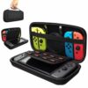 Hård förvaringsväska för nintendo switch oled svart