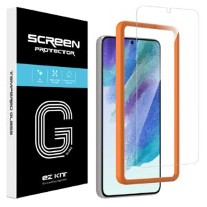 Enkel Installation Galaxy S21 FE Härdat Glas HD Skärmskydd