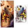 Gnuggis Tatuering Hel Ryggtavla Koi Fish
