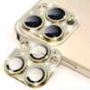 iPhone 13 Pro/13 Pro Max Kameraskydd Härdat Glas Diamant Guld