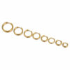 Örhänge Piercing Ring Guld 20mm