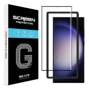 Enkel Installation Galaxy S23 Ultra Skärmskydd Härdat Glas HD