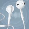 Universala usb-c hörlurar med kabel dac vit