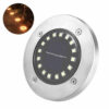 4-pack solcell spotlights led markbelysning