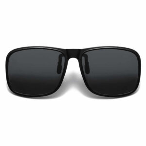 Uppfällbara Solglasögon Clip-On Svart