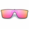 Sport Clip On Solglasögon Flip Up Rosa