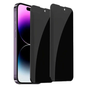 2-Pack iPhone 13 Pro Max Privacy Skärmskydd Heltäckande HD Härdat Glas