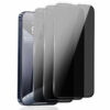 3-Pack iPhone 13 Pro Max Privacy Skärmskydd Heltäckande HD Härdat Glas