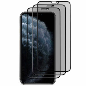 3-Pack iPhone 11 Privacy Skärmskydd Heltäckande HD Härdat Glas