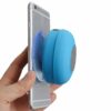 Vattentät duschhögtalare - bluetooth högtalare med sugkopp blå