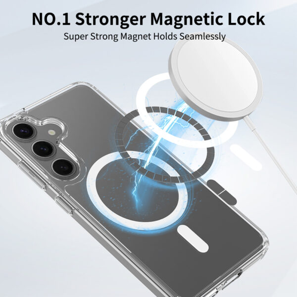 Galaxy z fold 4 magsafe mobilskal genomskinligt - bild 3