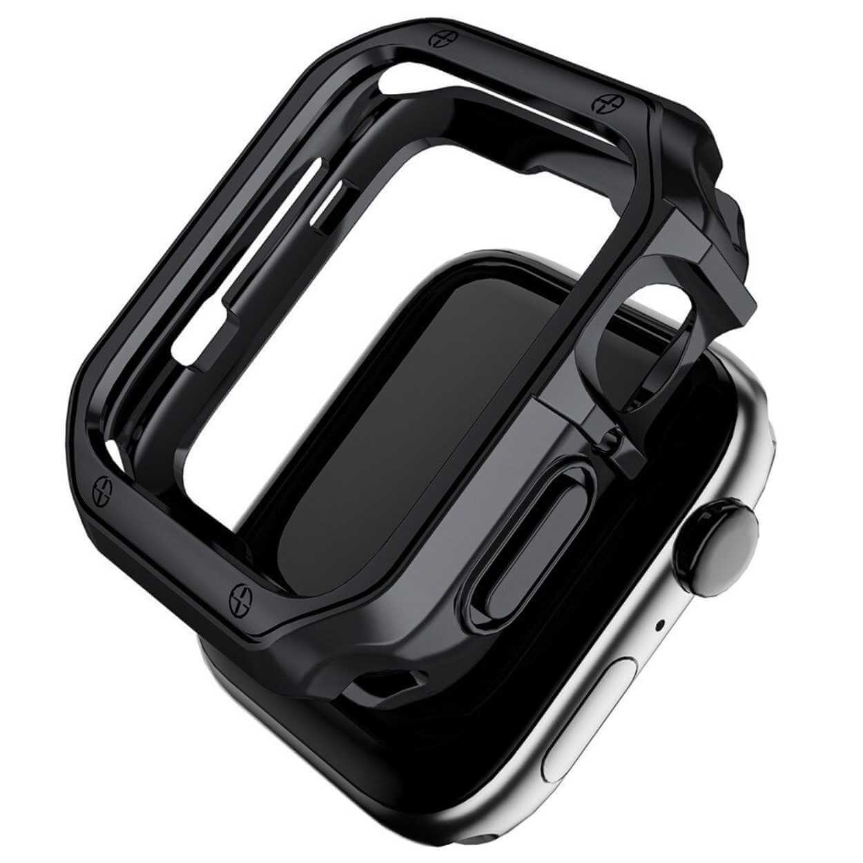 Apple watch ultra 49mm tpu skal case bumper svart
