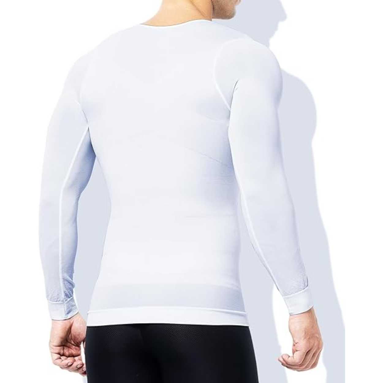 Formande hållnings t-shirt | posture shirt | kompressionströja vit - bild 5
