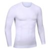 Formande hållnings t-shirt | posture shirt | kompressionströja vit
