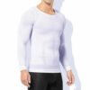 Formande hållnings t-shirt | posture shirt | kompressionströja vit