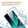 Easy install iphone 16 plus skärmskydd hd härdat glas
