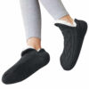 Toffelsockor - mjuka varma sockor - fodrade tofflor svart