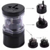 Universal reseadapter för alla länder svart