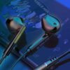 Universala usb-c hörlurar med kabel dac svart
