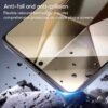 Easy install samsung galaxy s24 skärmskydd hd härdat glas