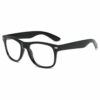 Svarta Wayfarer Läsglasögon Styrka