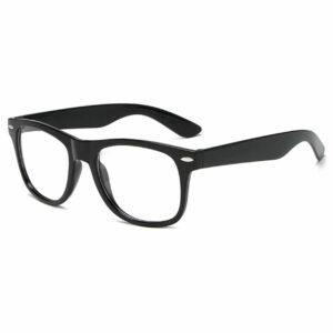 Svarta Wayfarer Läsglasögon Styrka