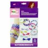 Diy armband för barn | glittriga brodyrband