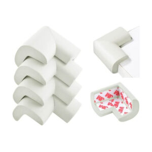 Hörnskydd i skum - 4-pack Vit